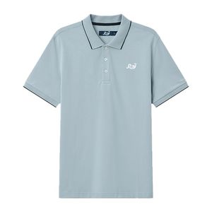 Top Quality Pique Cotton Custom Embroidery Logo Men's Polo Shirts Casual Brand Sportswear Polos Home Fashion Male Tops