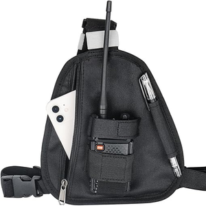 Factory Customization Universal Radio Chest Strap  Vest Chest Gear Bag Holster Tactical Safety Belt Carrying Bag