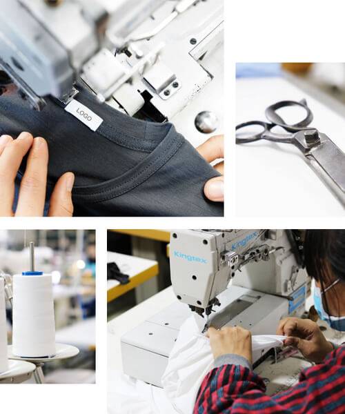 Manufacturing high-end t-shirts with great prices.