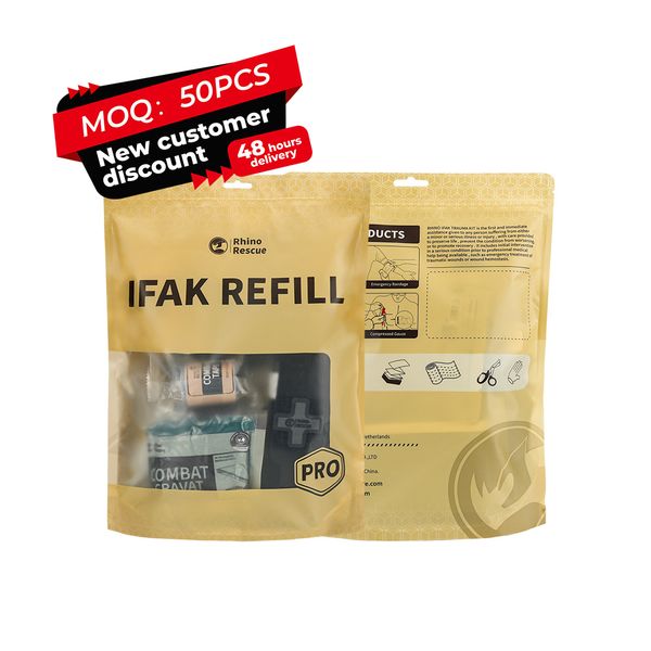 Rhino Rescue IFAK Trauma Survival Tactical First Aid Tactical  Kit Pouch With High Quality Bulk