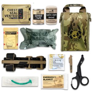 Rhino Rescue Ifak Molle Utility First Aid Kit Bag Pouch Tactical Trauma Kit With Equipment Medical Supplies