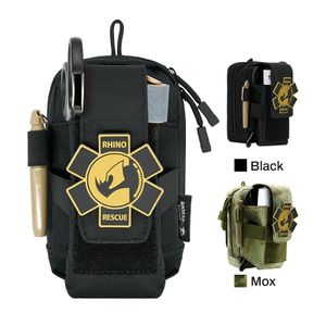 Rhino Rescue Tactical Mini Ifak Pouch Molle EMT Combat Medical Outdoor Emergency Trauma Kit