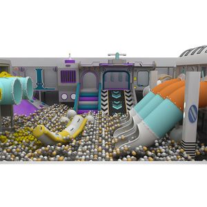 QiaoQiao 2025 New Commercial Children Adventure Soft Playground Indoor Equipment Kids Indoor Play Center Playground Set for Sale