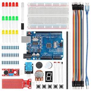 Tscinbuny ATmega328P Basic Kit STEM Projects Electronic Learning Kit for Arduino