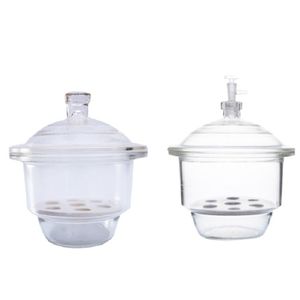 Laboratory Glassware Borosilicate Desiccator Glass 180mm Desiccator Clear Desiccator