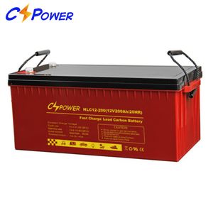 CSPower 12V200Ah Deep Cycle Lead Carbon Battery for Solar Power, Cleaning Machines, Backup HLC12-200