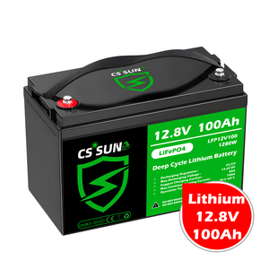 CSSUN 12V 200Ah Grade-A Lithium Ion Battery Pack 6000 Cycles for Solar Energy Storage