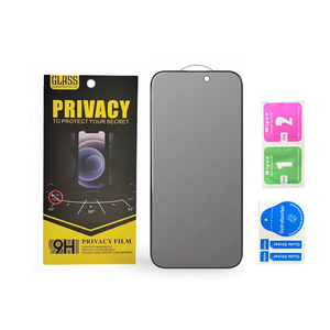 Full Coverage Anti-Spy Tempered Glass Screen Protector for iPhone XR 11 12 Pro 13 14 Pro 15 Pro Max 16 Plus