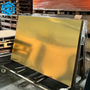 1mm Flexible Pmma Mirror Sheet Silver and Gold 4ft*8ft Reflective Decorations Golden Acrylic Mirrored Sheet