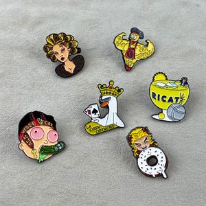 China Brooch Manufacturers No Minimum Bulk Blank Metal Crafts Coin Cartoon Badge Custom Lapel Pin Cute Hard Soft Enamel Pins