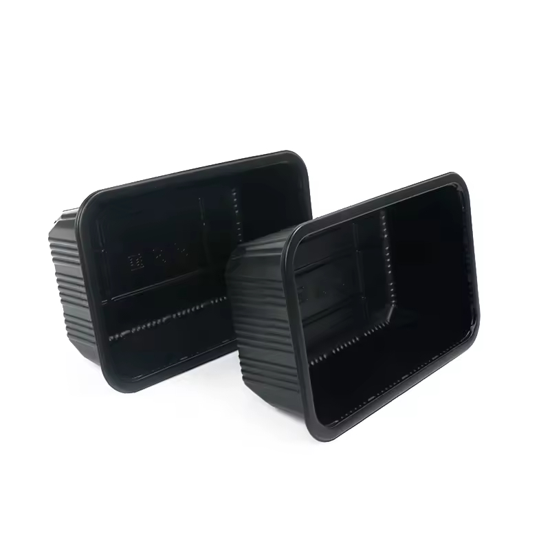 Custom Disposable Blister Tray PET Retort Tray for Oyster Frozen Meat Beef Food for Chocolate Cake Food Storage