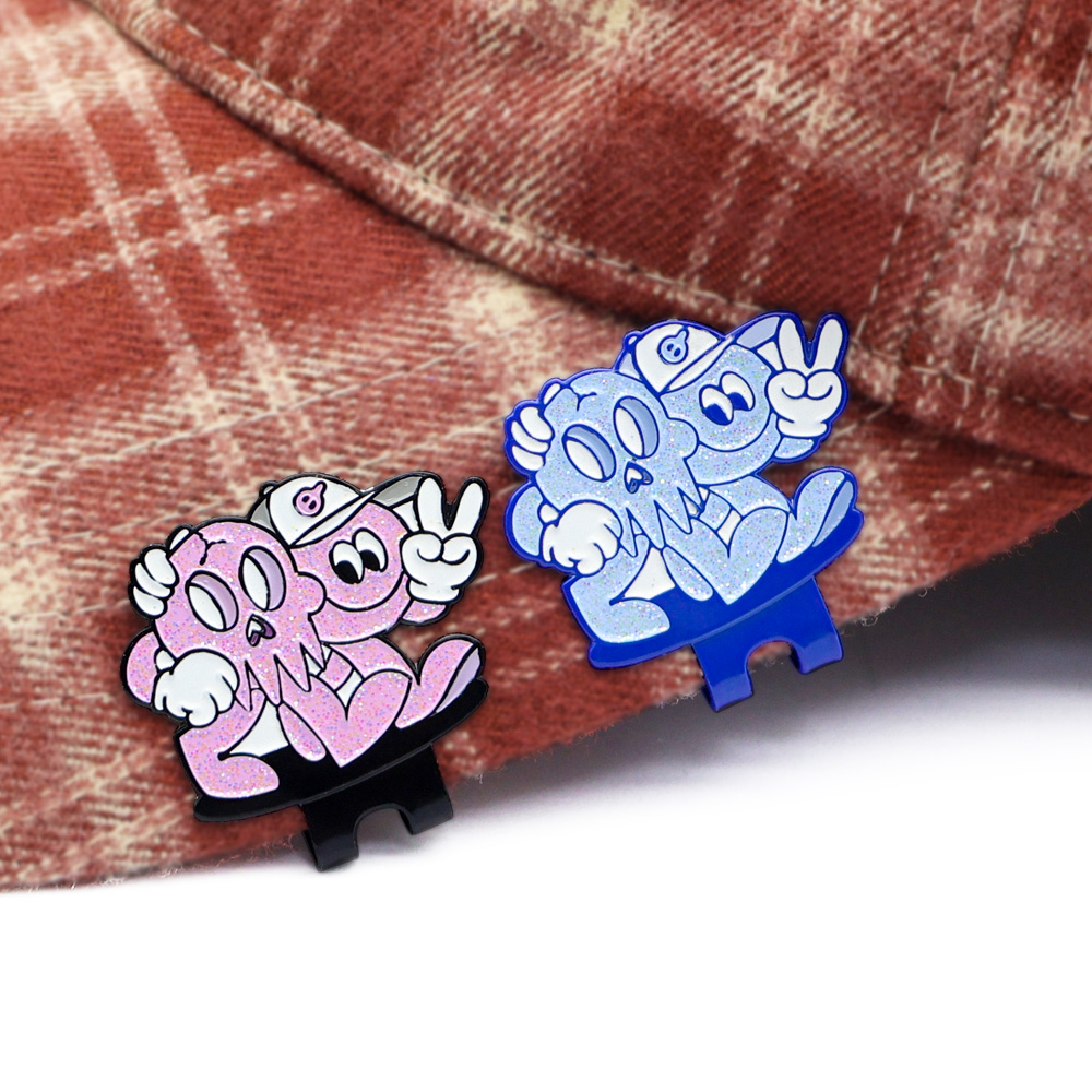 Cartoon Creative Brooch Cute Funny Ticket Enamel for Lapel Pin Black Nickel Plating Die Cutting Printing Metal