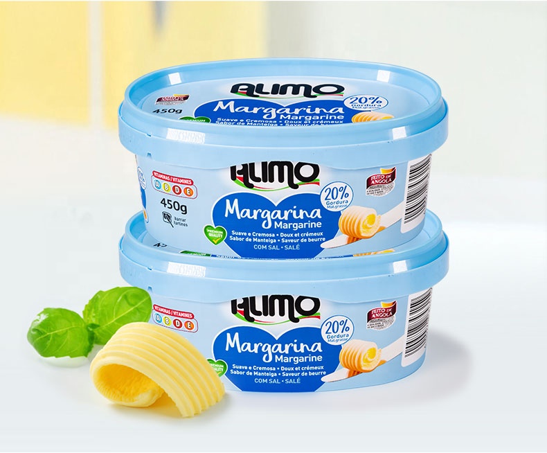 Plastic Food Container Butter Box 15oz Oval Iml Container