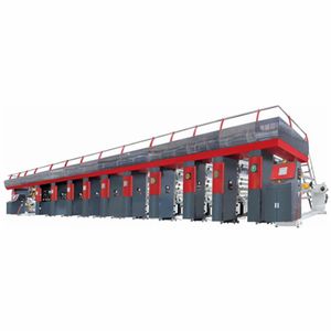 Kline 5-10 Color Full Automatic Rotogravure Printing Machine Press on Plastic Film & Flexible Packaging Converting Machine