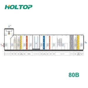 80mm Panel Insulation Thickness Industrial Air ...