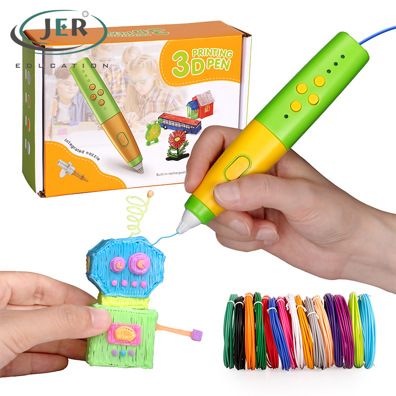 China Factory Custom 3d Printer Pen Kit PCL Filament Kids Christmas Birthday Gifts 3d Print Pen for Kids Educational Toys 3d Pen