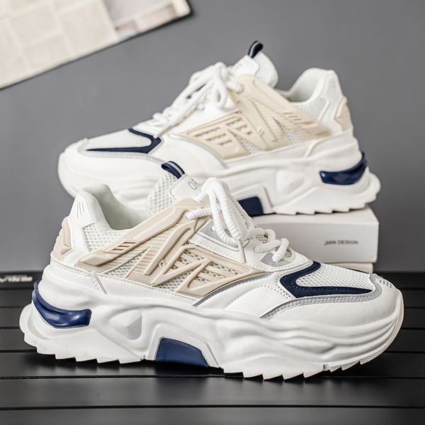 39-44 Men's Breathable Lightweight Casual Trainer Sports Sneakers Custom Logo Running Shoes for Summer Dropshipping in Box