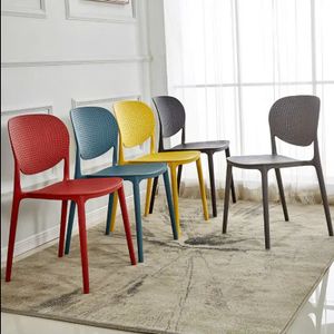 2025 New Plastic Dining Chair Multicolor Modern Design Plastic Chair and Tables High Quality Durable Plastic Chairs Buy