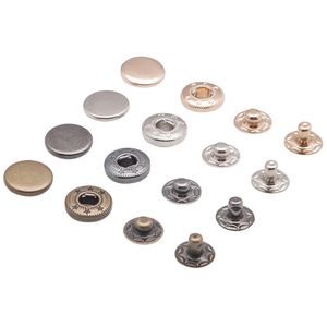 Eco-Friendly Recycled Material Metal Snap Button Sustainable Snap for Green Fashion Branded Apparel Ethical Clothing