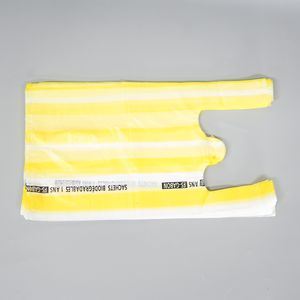 Plastic T-shirt Bag Factory Price Corn Starch Custom Packaging Plant Bag Factory Price