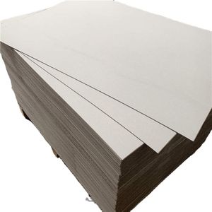 Wholesale 1200gsm Rigid Laminated Round Grey Paper Board Hard Grey Book Binding Board