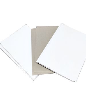High Quality Duplex Board Paper Grey Back 2mm  70*100cm Grey Coated Duplex Paper