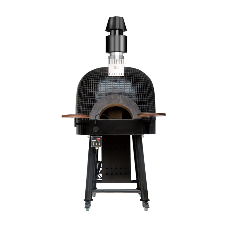 Commercial Kitchen Equipment Large Stainless Steel Baking Oven Wood Stainless Steel Pizza Oven Charcoal Oven
