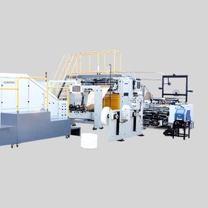 SBH330B/450B-HD Fully Automatic Roll Fed Twisted Handle Paper Bag Machine Series