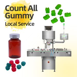 DSL-8D 8 Channel Filling Gummy Counter Machine Candy Gummy Counting Machine