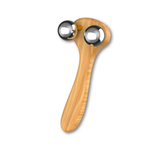 Facial and Body Derma Light Roller Massager Wooden Massage Roller for Care Professional-level Facial Care Product