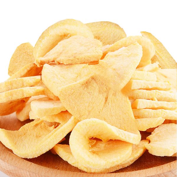 China Supplier Freeze Dried Fruits Sweet Apple Dry Fruit Crispy Freeze Dried Apples