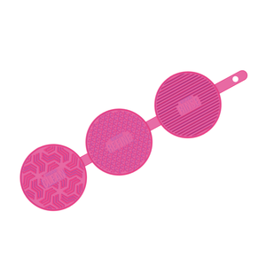 High Quality 6-in-1 TPE Reusable Makeup Brush Cleaning Pad Premium Beauty Product Cleaning Tool with High Efficiency