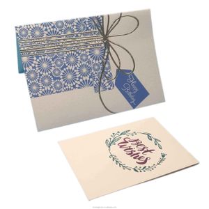 Jiangsu birthday 4x4 greeting card printing kids gold foil mini christmas gift paper cards thank you cards with envelopes
