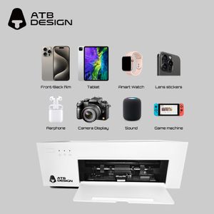 New Arrival Instant Printing Screen Protector Machine Mobile Phone Back Film Skin Printer
