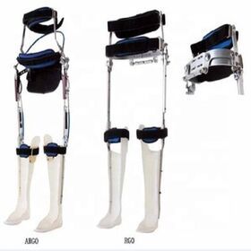 rgo walking brace paraplegia orthosis Thoracolumbar hip knee ankle foot orthosis weakness physical therapy equipments