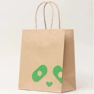 Heavy Duty Brown Kraft Paper Bags Strong Bottom Suitable for Boutique Clothing Fashion Apparel and Retail Merchandise Packaging