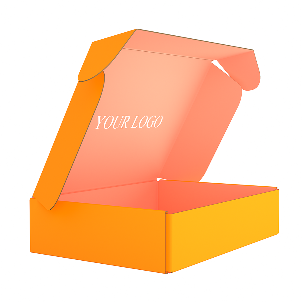 Eco-friendly Cardboard Double-sided Printing Beverage Shipping Box Corrugated Small Business Custom Mailer Box for Energy Drinks