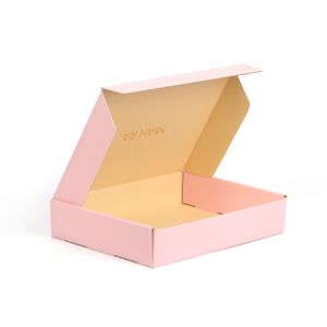 Factory Wholesale Eco Friendly Prime Branded Packing Shipping Kraft Paper Carton Mailer Box  Product Cardboard Gift Packaging