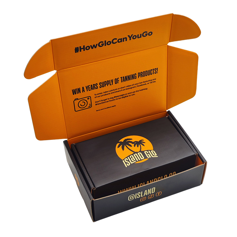 Custom Logo Black Shipping Boxes for Small Business Small Corrugated Mailer Cardboard Boxes for Packaging Gift Boxes