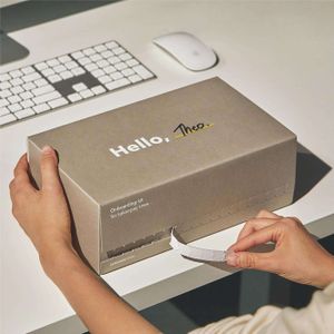 Custom Corrugated Cardboard Paper Packaging Tear Strip Printed Self Sealing Mailer Shipping Gift Box With Logo