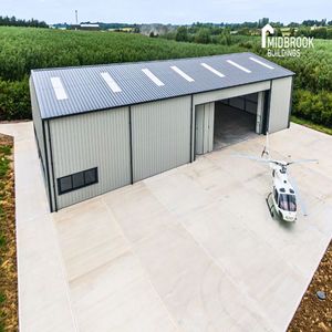 Easy Assembled Prefabricated Steel Workshop Construction Building Steel Structure Aircraft Hangar Kits
