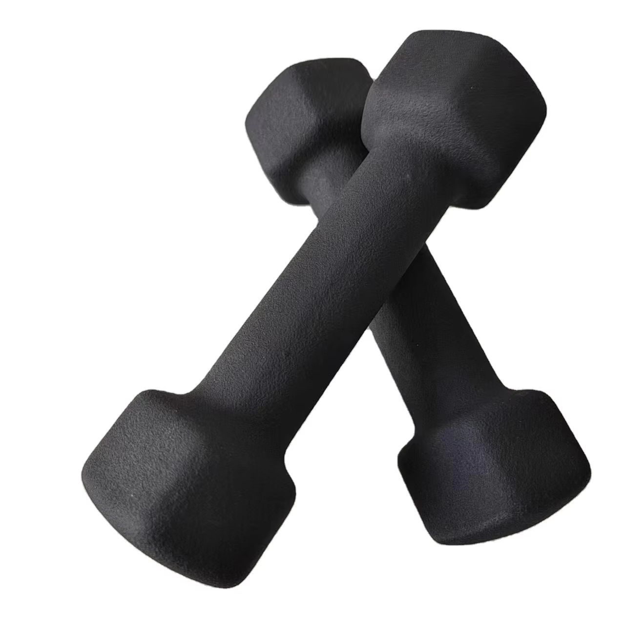 IUNNDS Custom Logo Gym Equipment Factory Supply 0.5-10KG Hex Dumbbell Set Free Weights for Arms Fitness Steel & Rubber Material