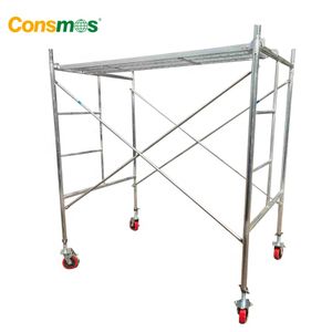 Construction Site Heavy-duty Q235 Steel Galvanized H-shaped Scaffolding