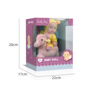 2024 Hot Selling Reborn Baby Toys Cut Baby Doll Set Arabella and Oliver 10 Inch Hard Body Baby Doll for Girls