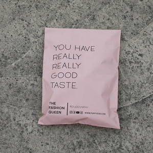 Biodegradable Custom logo pink Poly Small Bubble Mailer Shipping Bag pink Mailer Bags