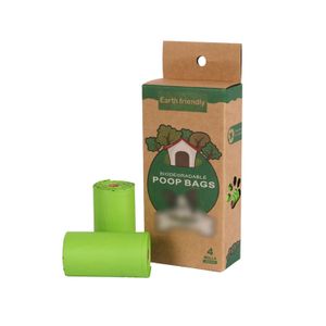 Wholesale 100% Compostable Custom Printed Biodegradable Private Label Eco Pet Cute Supplies Waste Dog Poop Bag