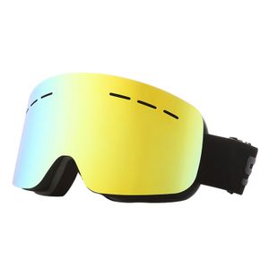 Dual Anti-Fog Unbreakable Ski Goggles Custom Durable Mirror Polarized Lens Snow Sports Sunglasses Wholesale Plastic Snowboard