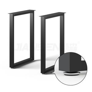 Modern Design Industrial Style Black Table Legs Metal Bench Legs for Furniture Feet Wooden Desk Legs