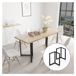 Table Frames Industrial Restaurant Desk Office Cast Iron Metal Bench Dinning Coffee Dining Furniture Metal Table Legs for Table