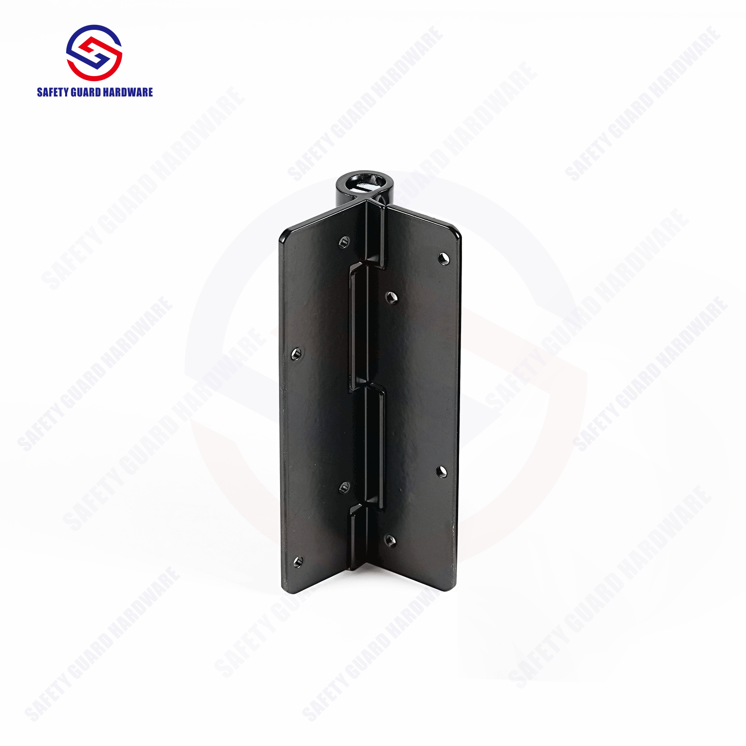 Custom Durable Garden Metal Fence Farm Gate Black Rustproof Powder Coated Aluminum Hinges